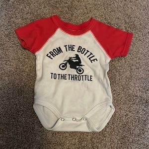 Onesie From the bottle to the throttle